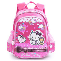 Balo Hello Kitty hồng cho bé gái Mầm non, hàng đẹp.
