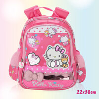 Balo Hello Kitty hồng mẫu giáo cho bé gái