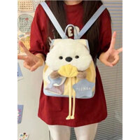 Balô hình con rái cá ngậm vỏ sò siêu dễ thương