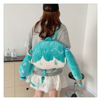 Balo hoạt hình Anime Hatsune Miku M01 đi học, đi chơi dễ thương, Balo phong cách Nhật Bản size lớn siêu đáng yêu