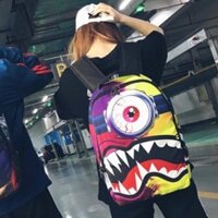 Balo hoạt hình Minion, Bọt biển Spongebob phiên bản dữ tợn cực chất. Hàng đẹp, có sẵn các mẫu