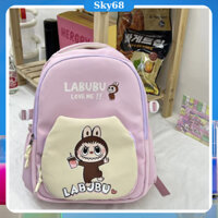 Balo học sinh, Balo đi học nam nữ đeo vai chống nước, đựng vừa laptop 15 inh kiểu dáng Hàn Quốc