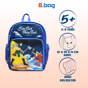 Balo học sinh B.Bag Fairy Tale B-12-096 - Sơn Tinh Thuỷ Tinh