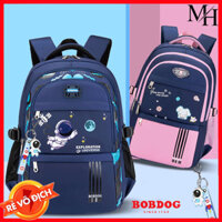 Balo học sinh cấp 1, 2 Cặp sách chống nước thông minh kích thước lớn, siêu nhẹ, chất liệu cao cấp cho bé trai