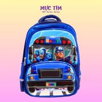 Balo học sinh cấp 1 Hami Captain America
