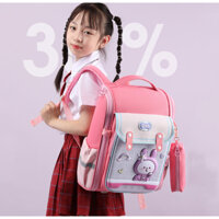 Balo học sinh cấp 1 và 2 siêu nhẹ chống gù chống nước cao cấp phong cách nhật bản