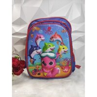 Balo học sinh cặp học sinh tiểu học hình siêu nhân cho bé trai chất liệu chống thấm hình nổi 3D đẹp mắt