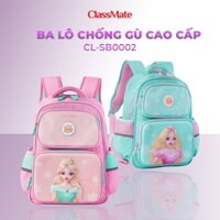 Balo Học Sinh Chống Gù Lưng Cao Cấp Hình Công Chúa, Cặp Sách Đi Học Chất Liệu Thoáng Khí Chống Nước SB0002