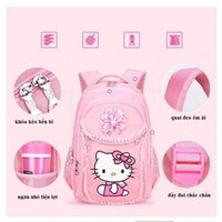 BALO HỌC SINH HELLO KITTY CẶP HỌC SINH CHO BÉ 1623