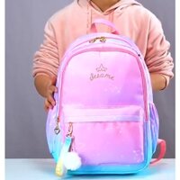 Balo học sinh lớp 1 -3-4-5-6 Hàn Quốc cho trẻ em màu gradient nhẹ nhàng