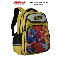 Balo Học Sinh MITI Cho Bé Trai Màu Vàng Cá Tính BL1076