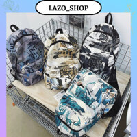 Balo Học Sinh Nam Thời Trang Phong Cách Hàn Quốc,Cặp Học Sinh Đẹp Chống nước Tốt,Lazo Shop