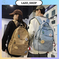 Balo Học Sinh Thời Trang Nam Nữ Phong Cách Basic Nổi Bật,Cặp Đi Học Đi Chơi Đẹp Chống Nước Tiện Lợi,LaZo Shop