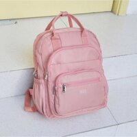 Balo học sinh vải dù cao cấp, tone pastel thời trang (BL DS B08 ) - BOM