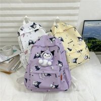 Balo in hoạ tiết Kuromi - màu vàng