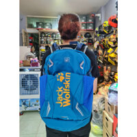 Balo Jack Wolfskin 24 lít màu xanh biển - Balo treckking,leo núi,dã ngoại,đi bộ đường dài có trợ lực rất tiện lợi