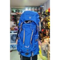 Balo Jack Wolfskin 50 lít màu xanh biển chính hãng - Balo dã ngoại,leo núi,treckking,...