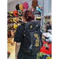 Balo Jack Wolfskin có trợ lực 24 lít màu đen - Balo leo núi,trekking,du lịch.. nhiều ngăn tiện lợi