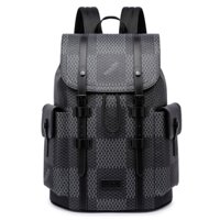 Balo kẻ sọc caro thương hiệu Mark Fairwhale chống nước tốt, dây đeo vai chịu tải tốt