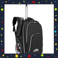 Balo Kéo Du Lịch size 20inch YH&GS Trolley Backpack Handsfree chống thấm nước cao cấp (Black)