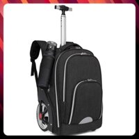 Balo Kéo Du Lịch size 20inch YH&GS Trolley Backpack Handsfree chống thấm nước cao cấp (Black)