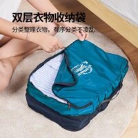 balo kéo du lịch Túi đựng đồ du lịch msquare để đóng gói quần áo, vali đi công tác di động, sắp xếp túi đựng đồ nhiều lớp balo du lịch nam chống nước túi du lịch nữ