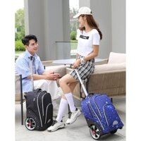 Balo Kéo Du Lịch YH&GS Trolley Backpack Handsfree Size 20inch , Có 2 Bánh Xe Di Chuyển - Home and Garden