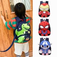 balo khủng long balo cho bé mầm non Phim hoạt hình khủng long mẫu giáo trẻ em chống thất lạc túi trẻ em ba lô dễ thương ba lô giáo dục mầm non túi thường ngày