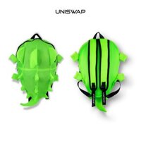 Balo khủng long vải lưới màu xanh lá siêu cute