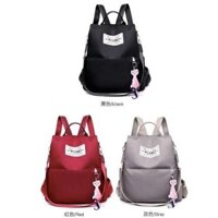 balo kiêm túi  xinh móc khoá mèo