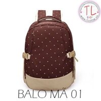 Balo kiểu lớn, dùng đựng đồ trẻ em, phù hợp cho các bà mẹ bỉm sữa khi đi du lịch