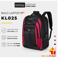 BALO LAPTOP 17 INCH KIM LONG KL 025 BALO DU LỊCH NHIỀU NGĂN CAO CẤP CHỐNG NƯỚC