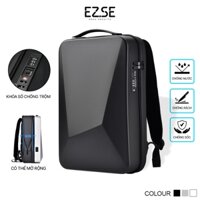 Balo laptop chống sốc chống nước cao cấp có khóa số chống trộm EAZY BLA06 , Balo đựng laptop 17 inch hiện đại