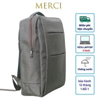 Balo laptop công sở nam nữ chống sốc đựng vừa laptop 16 inch, balo công sở đựng laptop nhiều ngăn thời trang, MERCI
