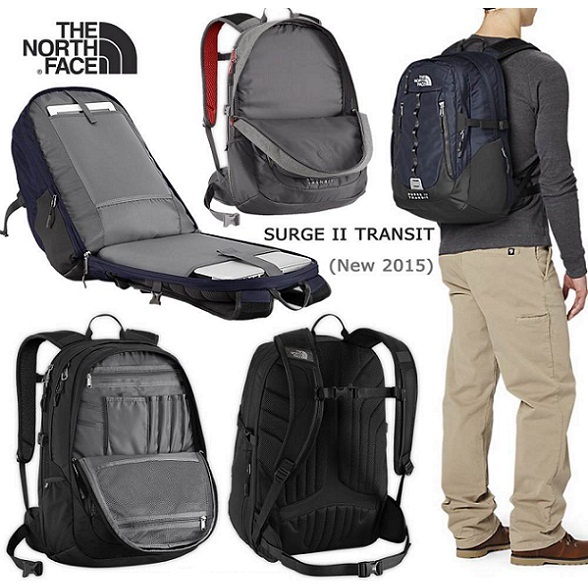 balo the north face surge ii transit