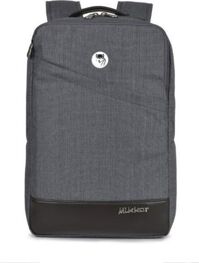 Balo laptop Mikkor The Norris  - Dark Mouse Grey