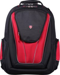 Balo laptop Sakos Neo Vista I17 - BlackRed