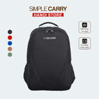 Balo laptop Simplecarry B2B02 chất vải trượt nước có chống sốc đựng máy tính 14 inch đi học đi làm