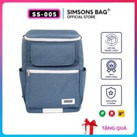 Balo Laptop Thời Trang Young Dạng Hộp Đựng Laptop 16inch SimSonsBag - SS005