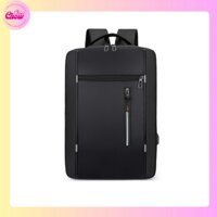 Balo laptop to chống sốc unisex, kèm cáp USB, đựng laptop 14-15.6-17 inch, laptop gaming - B017 - Hàng mới về