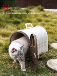 Balo lồng mèo thú cưng Alice Vali di động đi chơi Vali xách tay Vali xách tay Vali ô tô cỡ trung