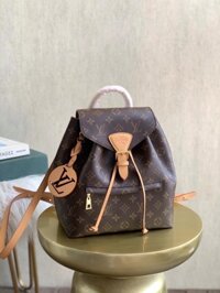 Balo Louis Vuitton Montsouris Nữ Hàng Hiệu Phụ Kiện Vàng 27x33cm