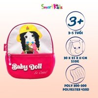 Balo mẫu giáo B.bag Toy Station-Baby Doll B-007 Hồng dành cho bé 3-5 tuổi,trẻ mẫu giáo,đáng yêu,dễ thương