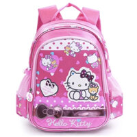 Balo mẫu giáo hello Kitty hồng cho bé mầm non.