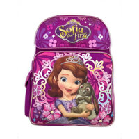 Balo màu tím công chúa Sofia the first ôm thỏ cho nữ tiểu học