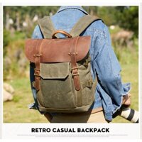 Balo máy ảnh Canvas Pretty boy backpack.LL