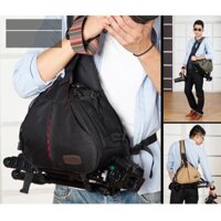 Balo máy ảnh một quai. Caden.K1 (hai màu : vàng , đen)