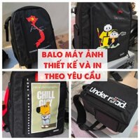 Balo máy ảnh và laptop Caden Full Photo thao tác nhanh form cứng chống nước CB091 - In theo yêu cầu