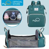 Balo mẹ bỉm sữa cho trẻ sơ sinh nằm cao cấp chính hãng MySun Nest