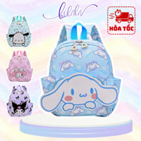 Balo mini cho bé hoạt hình Kuromi Kitty Melody Cinnamoroll Pochacco Ba lô trẻ em dễ thương BOLALA STORE BA021
